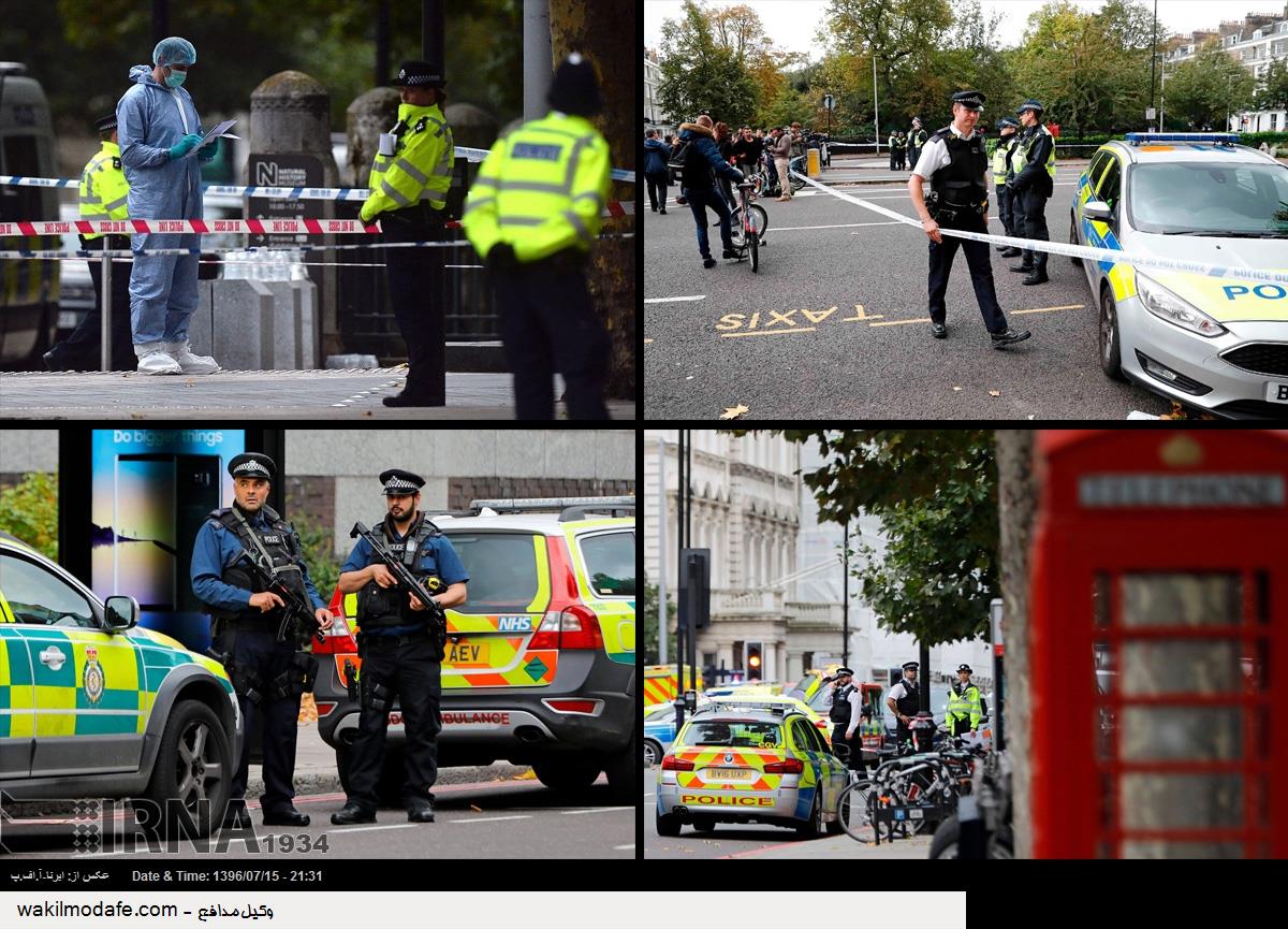 حمله خودرویی به مردم در لندن با 11 زخمی (+عکس)