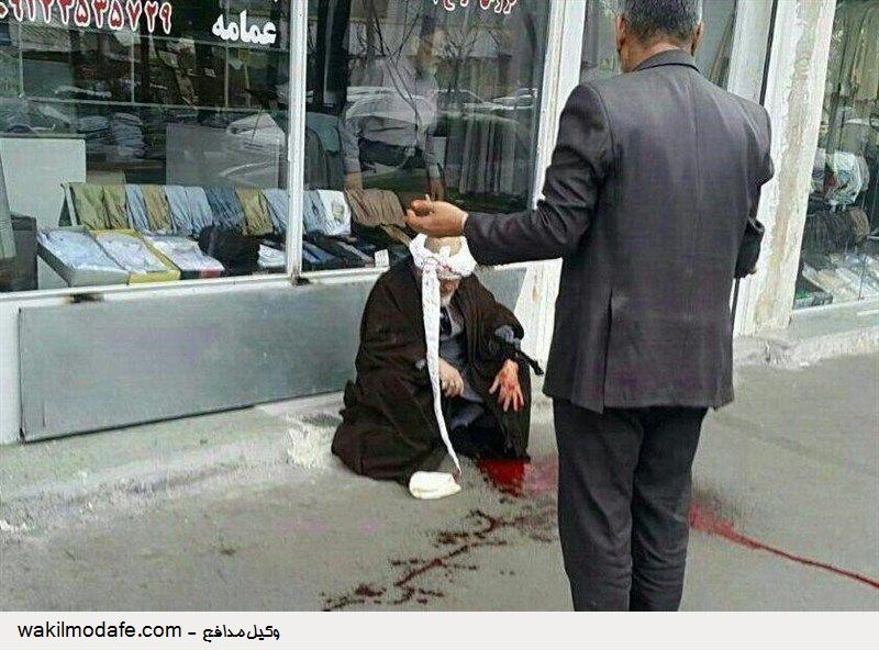 حمله با چاقو به 2 روحانی در قم (+عکس)/ دادستانی: متهم تعادل روحی و روانی نداشته